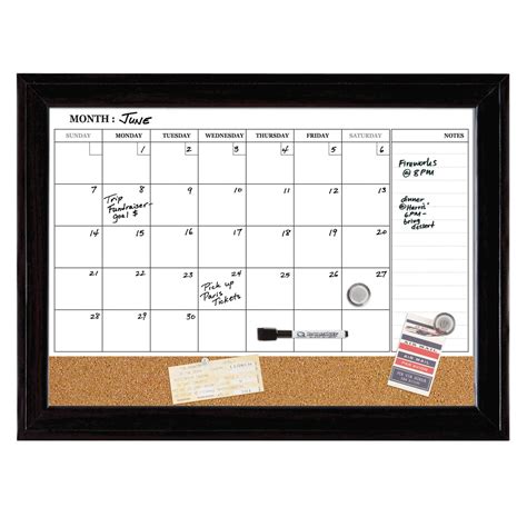 Calendar Dry Erase Board for Schools