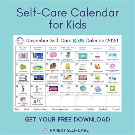 Calendar for Parents