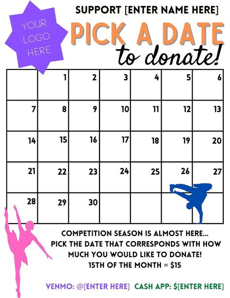 Calendar fundraiser ideas benefits