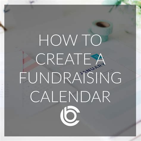 Calendar Fundraiser Ideas