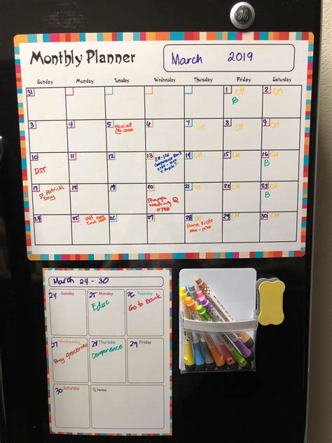 Calendar Magnet Ideas