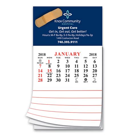 Calendar Magnet Promotion