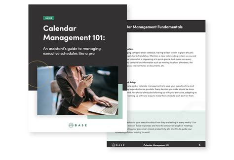 Calendar management