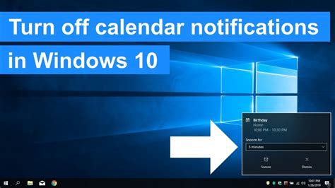 Calendar Notifications