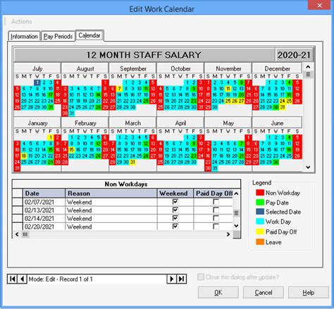 Calendar Occupation in the Digital Age