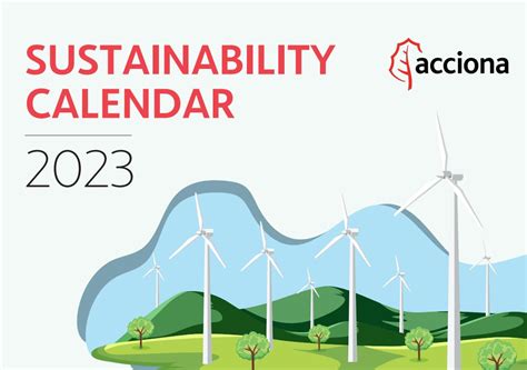 Calendar Occupation Sustainability