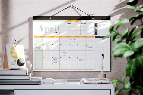 Calendar Planner Wall Tearaway