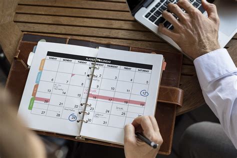 Calendar Time Management Strategies