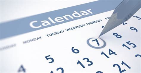 Calendar Tips Image