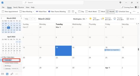 Calendar Tips Image