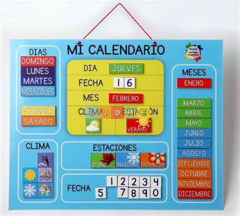 Calendario para niños