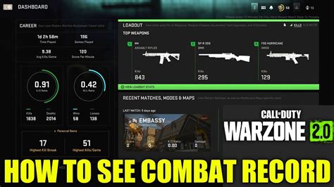 Call of Duty Combat Record