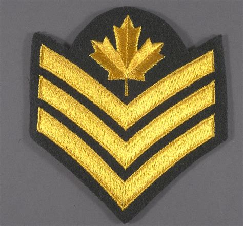 Canadian Military Rank Sergeant