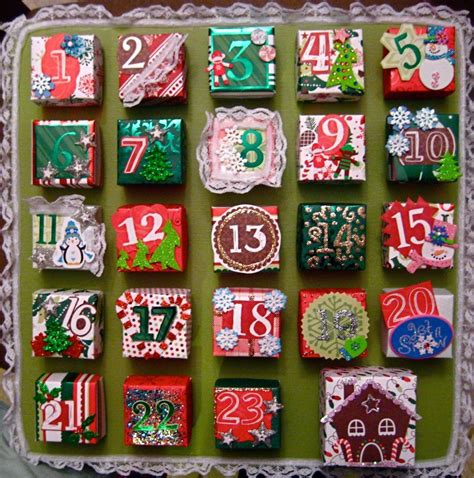 Candy Advent Calendar DIY