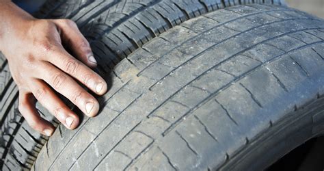 A car shaking due to tire problems