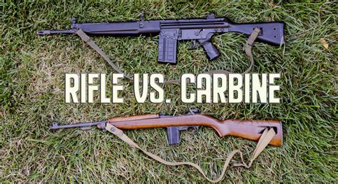 A carbine is a type of firearm that is designed for close-quarters combat and self-defense.