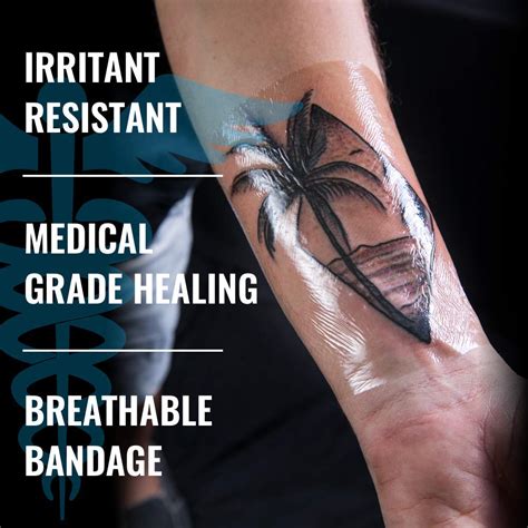 Care and Maintenance of Clear Wrap Tattoos