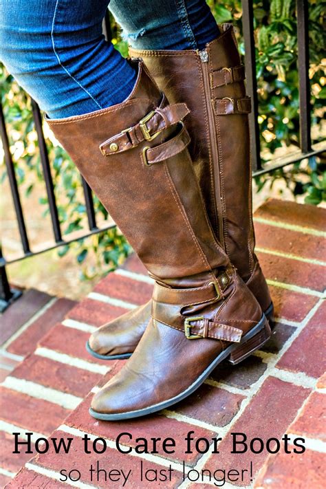 Caring for Old Navy boots