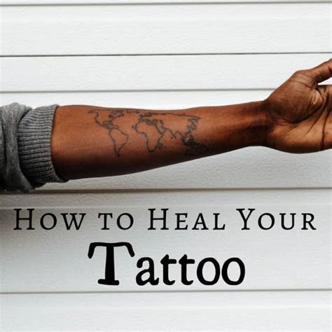 Caring for your tattoo with protective film