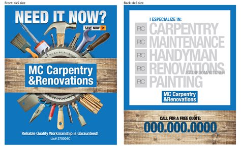 Carpenter marketing