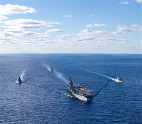 Carrier Strike Group 4 in action