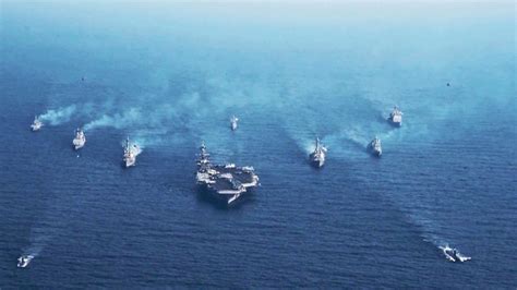 Carrier Strike Group 8 in action