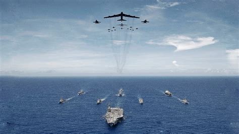 Carrier Strike Group in Action