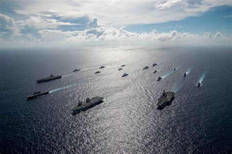 Carrier Strike Group Sailors Marines