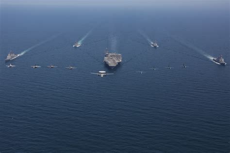 Carrier Strike Group Training Exercise