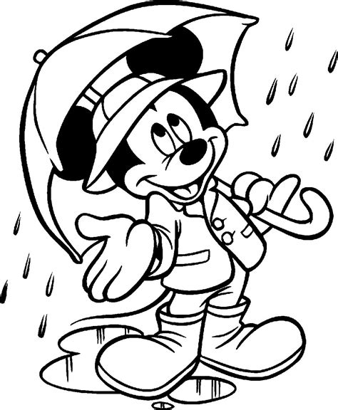 Cartoon character coloring pages