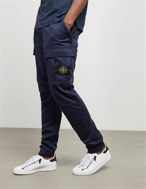 Description of Casual Navy Blue Cargo Pants