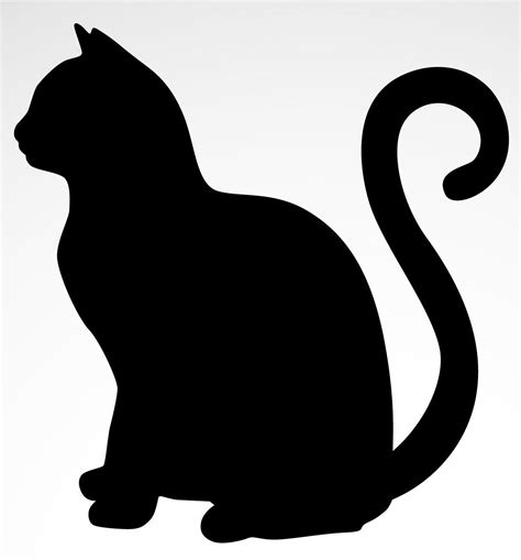 Cat Silhouette Templates