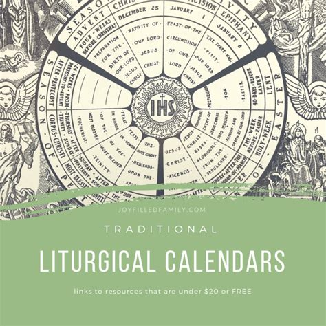 Catholic Calendars Image