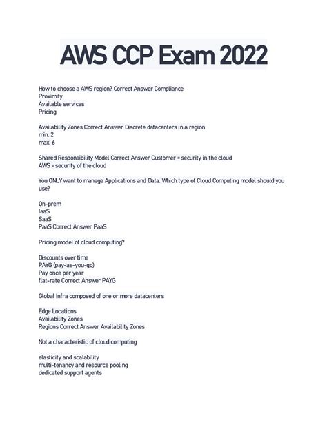 CCP Exam Resources