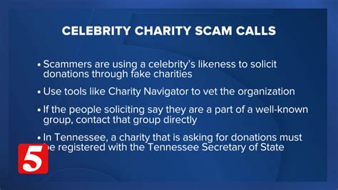 Celebrity Impersonation Scams