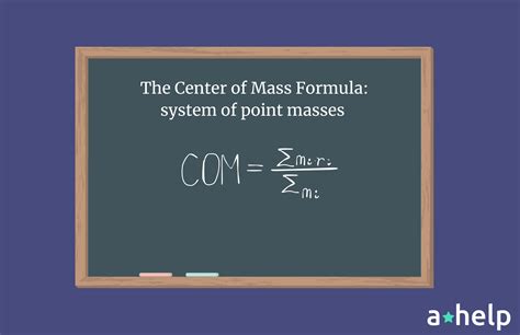 Center of Mass Formula