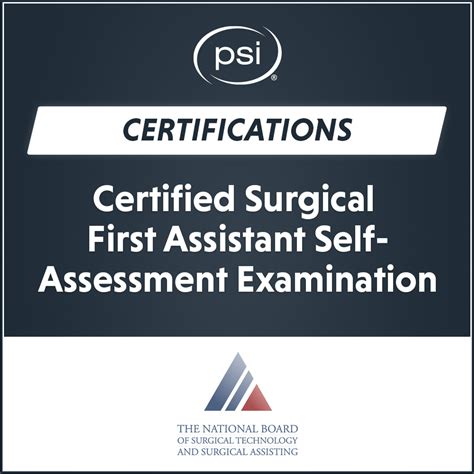 Certified Surgical Assistant Certification