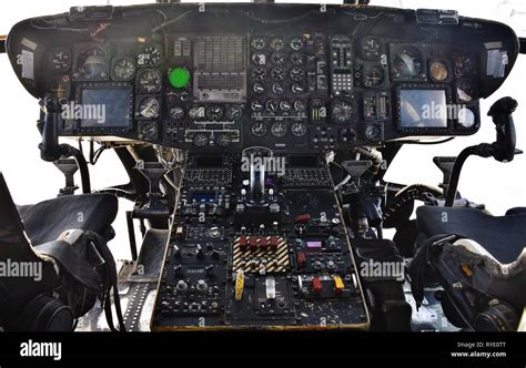 CH-53 Sea Stallion cockpit view