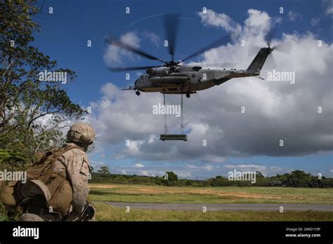 CH-53 Sea Stallion taking off