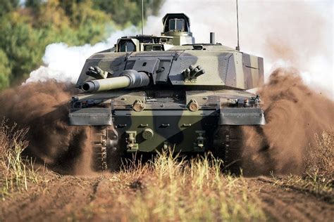 Challenger 2 Tank in Combat