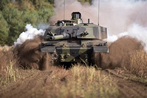 Challenger 2 Tank in Parade