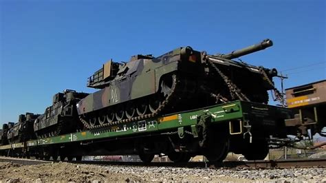 Challenges of Transporting Military Tanks on Trains