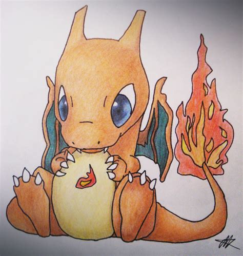 Charizard drawing tutorial