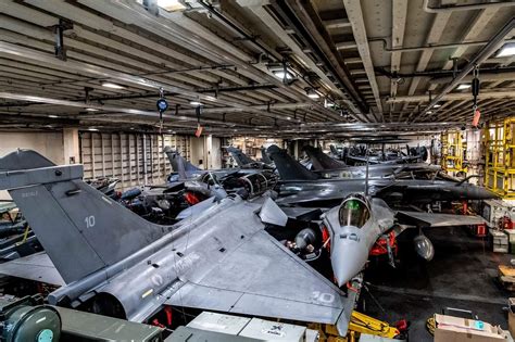 Charles de Gaulle hangar deck