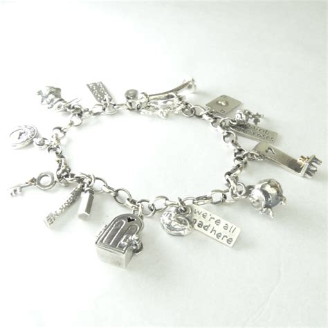 Charm bracelet with luxury charms