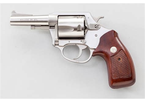 A Charter Arms Bulldog revolver, showcasing its compact design and reliability