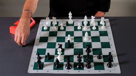 Chess pieces delivering a checkmate