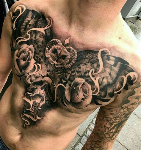 Chest tattoo art for men and women