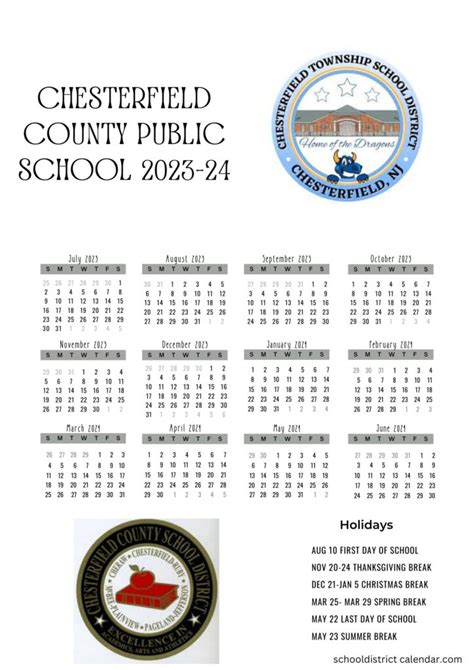 Chesterfield County Schools Holidays