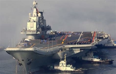 China's newest aircraft carrier, the Fujian